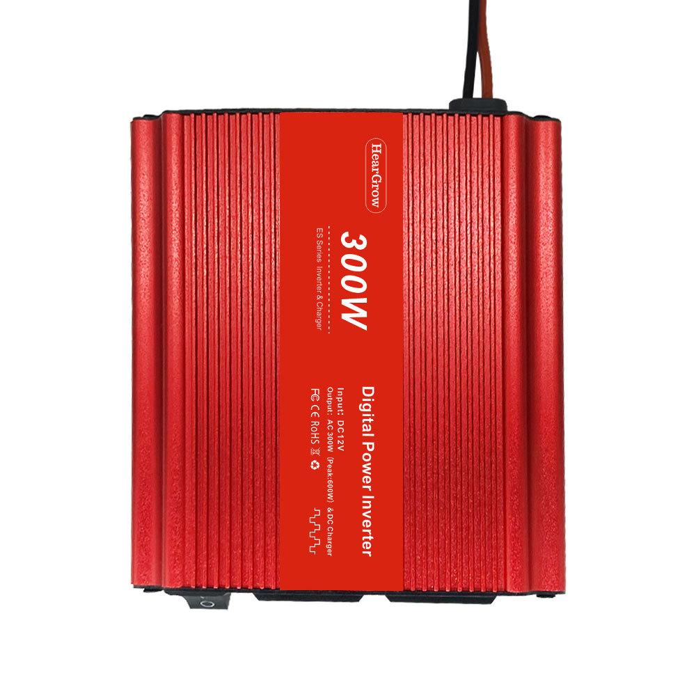 300W电源转换器12V转110V USB快充美日规汽车电源逆变器XT头接口
